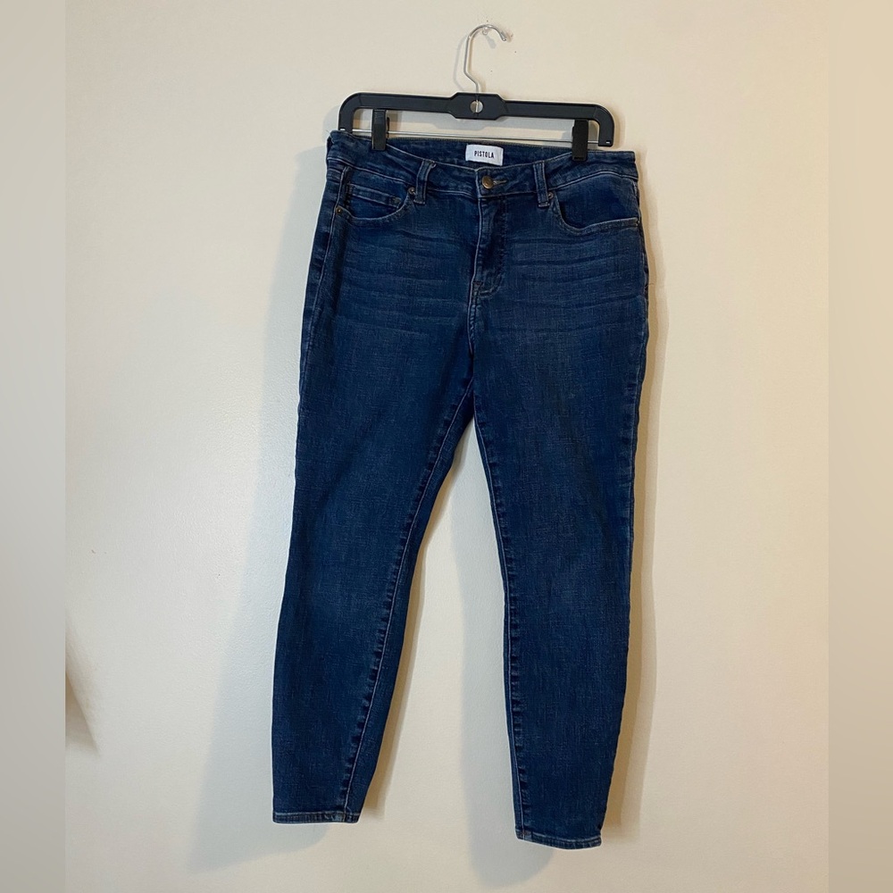 pistola Dark Blue Women’s Skinny Jeans